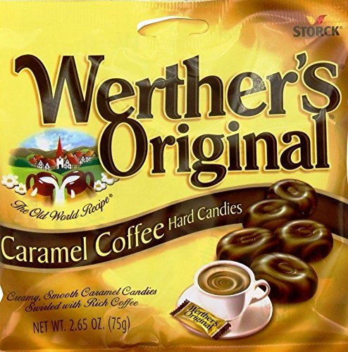 Werthers Variety Original Caramel Coffee & Creamy Caramel Hard Candies 2.65 Oz (Pack of 4) - Thumbnail 3