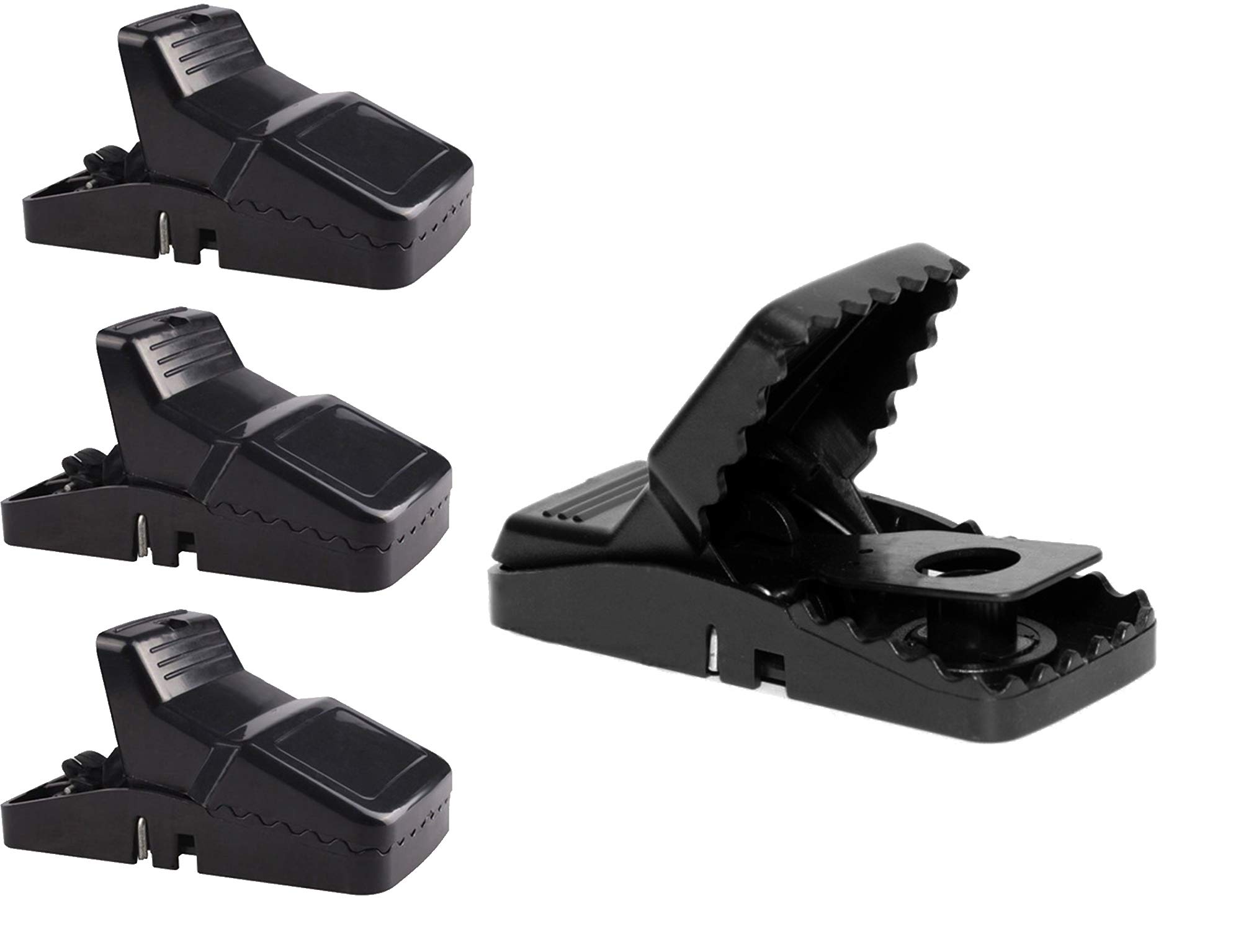 4x Large RAT / MOUSE TRAPS - High Power Spring Trap Vermin / Pest Control