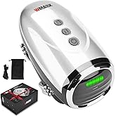 colorski Professional Haircut Massager/Cordless Handheld Massager, Vibration Neck/Legs/Hands/face Massager, 2 Massage nodes 2600AMH (Silver)