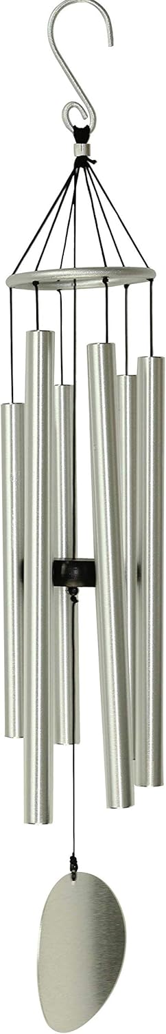OSVINO Klangspiele Windspiele Deko mit Klang Aluminium groß Gesamtlänge