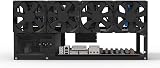 HWGING 6 GPU Mining Rig Frame Stackable Stainless Steel Miner Computer Rack view 7