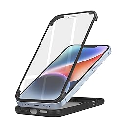 CoozCase for iPhone 14 Case with Built-in Screen