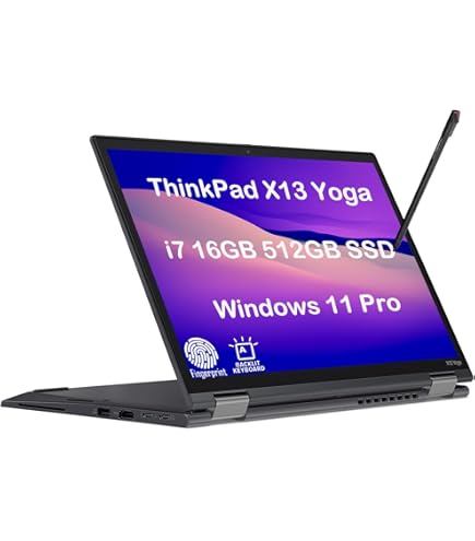Amazon.com: Lenovo ThinkPad X13 Yoga Gen 1 - 13.3