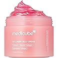 medicube Jelly Cream with Collagen, Niacinamide | Freeze-Dried Hydrolyzed Collagen for Skin Barrier Hydration & 24H Glow | Pl