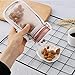 Reusable Ziplock Snack Bags, 12 pcs Cute Mason Jar Pattern Food Storage Zipper Bags, Reusable Sandwich Bags Dishwasher Safe for Kitchen Picnic Camping Organizer (Tallx2+Lx3+Mx3+Sx4)