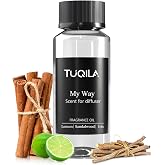Tuqila My Way Hotel Luxury Waterless Diffuser Oil 120ml 4.1Fl.Oz | Scent Oils for Cold Air Diffusers, Essential Oil Blend With Leather, Sandalwood, Cedarwood, Amber, Musk for Home, Office