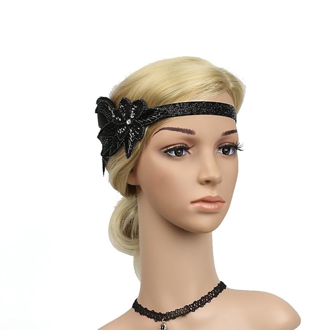 Sequin Great Gatsby Headpiece Party Accessory Cospplay