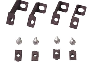 Scott Drake C3DZ-8149-3 1965-1966 Fan Shroud Brackets 3 Core