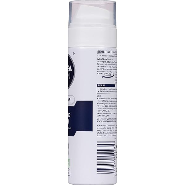 NIVEA MENS SENSITIVE SHAVING FOAM