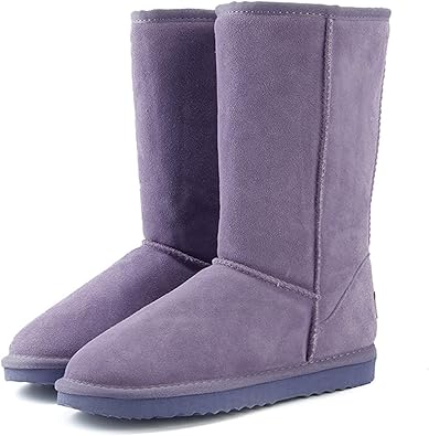 purple snow boots womens