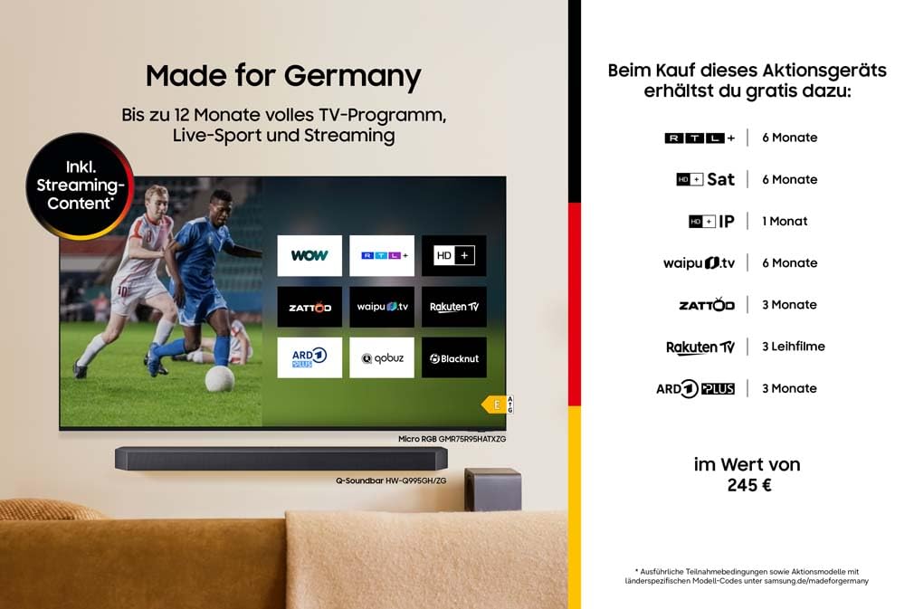 Samsung The Frame LS03F 4K QLED 65 Zoll (163 cm) UHD Fernseher, Modern Frame Design, NQ4 AI Gen2 Prozessor, Art Mode, Artful Picture Quality, One Connect Kabel, Samsung Vision AI Smart TV 2