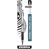 ZEBRA（ゼブラ）F-301 ステンレス製 ボールペン 0.7mm ブラックインク [並行輸入品]