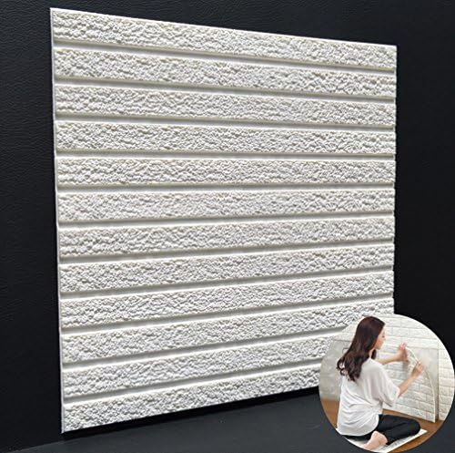 3D Peel and Stick Wall Panels for TV Walls / Sofa Background Home Decor Brick Wallpaper