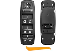 TOP-MAX Master Power Window Switch Replcaement for 2016-2022 Ram 1500 2500 3500, 2011-2019 Dodge Charger, 2011-2020 Chrysler 