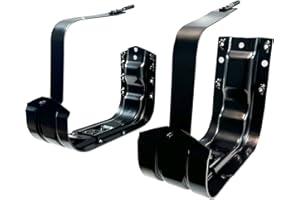 JKYH TECHPLUS New 2Pcs Gas Tank Bracket Fuel Tank Hangers Front and Rear Set Compatible with1973-1987 Chevy & Gmc Pickup Fuel Tank Strap 15549305, 15592480, 15624659