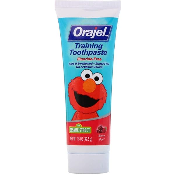 ORAJEL TODDLER TRAINING TOOTHPASTE FRUIT SPLASH 1.50 OZ (PACK OF 8)