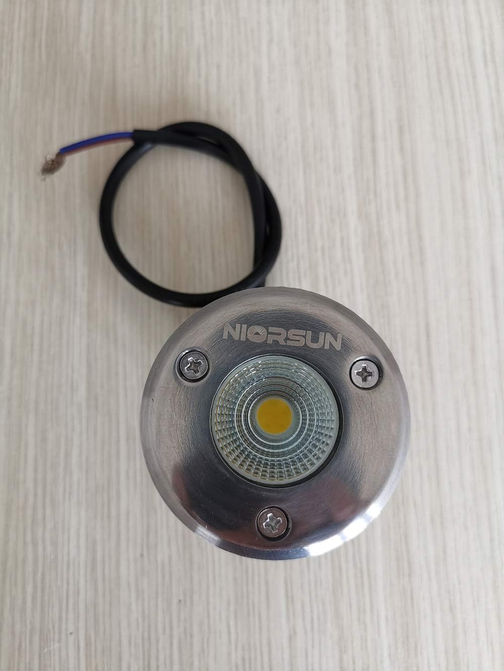 NIORSUN LED Landscape Lights,3W LED Ground Lights Low Voltage In Ground