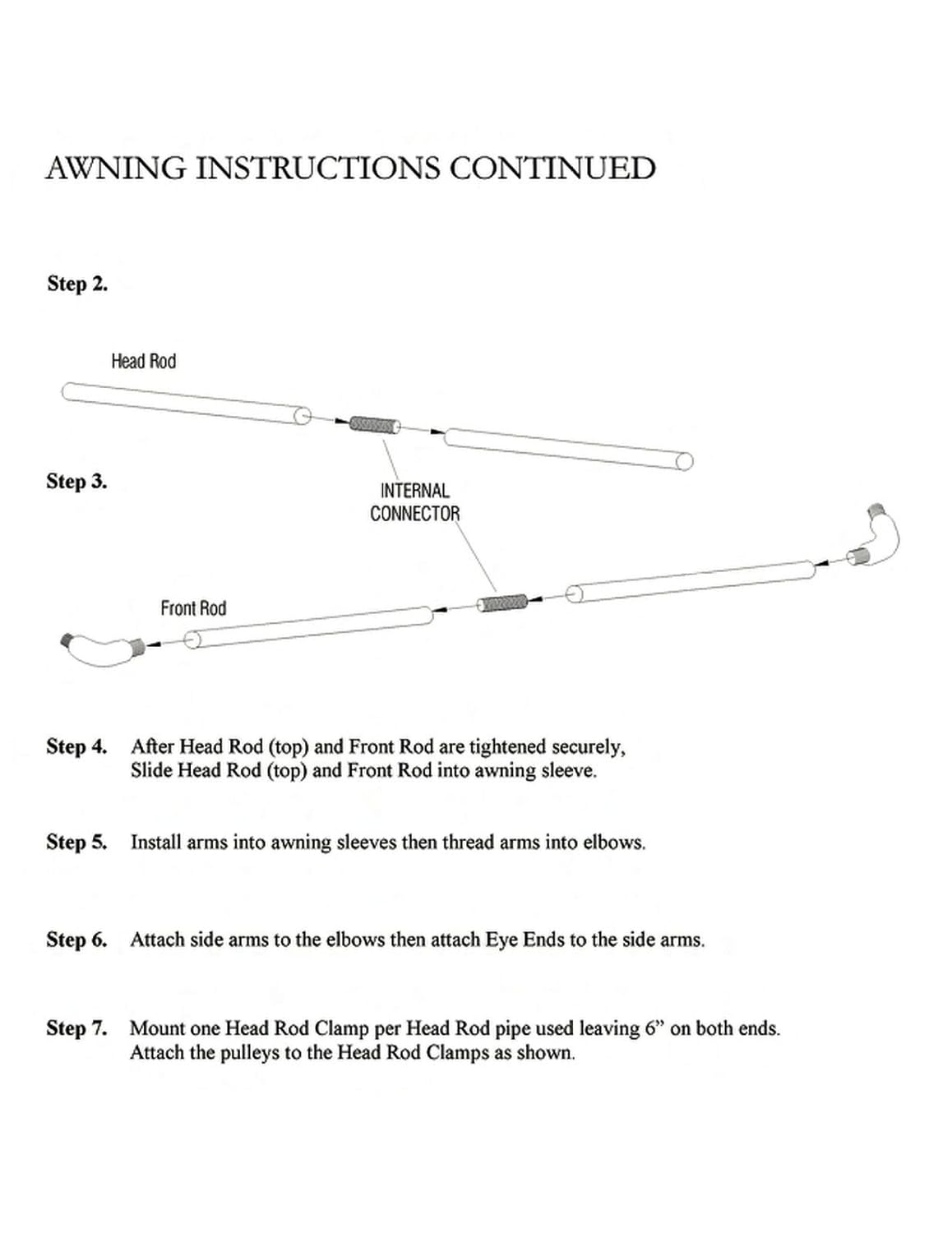 Amazoncom Savawn 6 Classic Beige Brown Retractable Aluminum