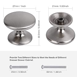 BIGLUFU 30 Pack Kitchen Cabinet Knobs Drawer Knob