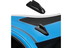 SQQP Shark Fin Antenna Base Cover Fit for 2019-2025 Chevy Silverado/Suburban/Tahoe/GMC-Yukon/GMC-Sierra/Cadillac Escalade(Bla