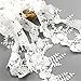 4 Yards White Cotton Lace Trim Applique Sewing DIY Craft Lace Tassel Ribbon - 85mm/3.3