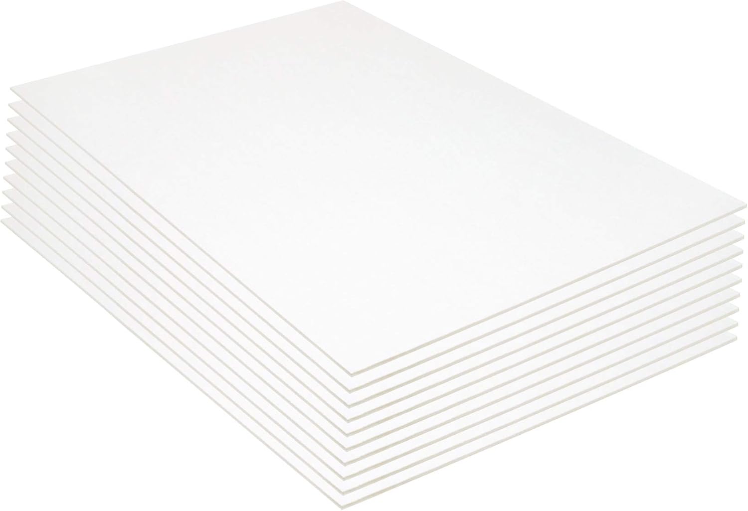 UCreate Foam Board, White, 20" x 30", 10 Sheets : Card Stock : Office Products