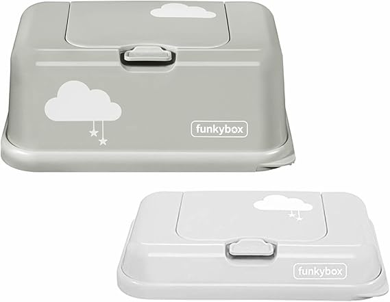 Set de Portatoallitas: FunkyBox Gris Nube.: Amazon.es: Bebé