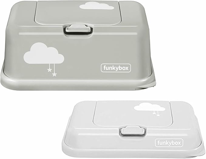 Set de Portatoallitas: FunkyBox Gris Nube.: Amazon.es: Bebé