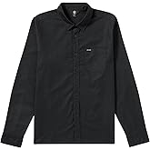 Volcom Men's Long Sleeve Woven Button-up Shirt, Casual Or Dress Shirt for Work & Everyday Wear