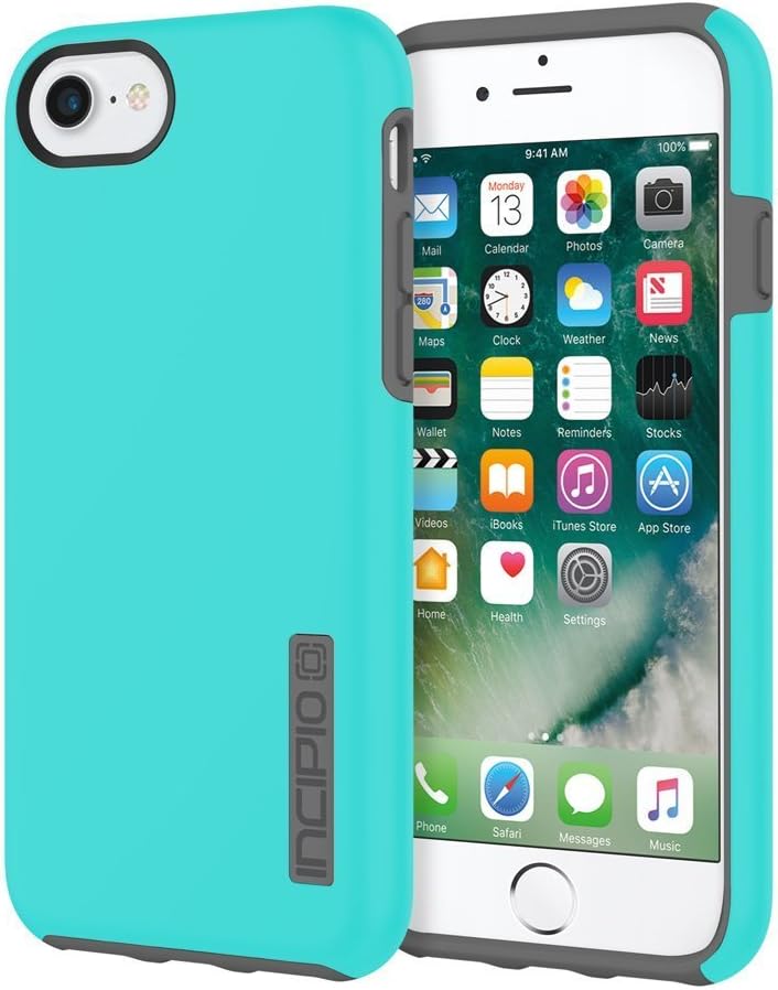 Incipio IPH-1465-TQC Dualpro iPhone 6/6S/7 Case Turquoise