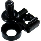 Navepoint M6 Cage Nuts and Screws for Rack Mount Server Shelves Cabinets Set of 100