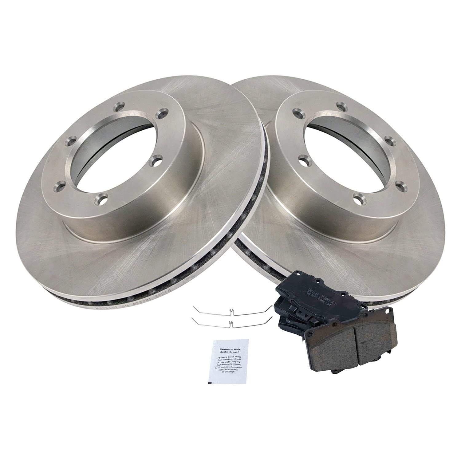 Front Brake Pad And Rotor Kit For 1991-1999 Toyota Tercel & Paseo – Centric KJ19F1