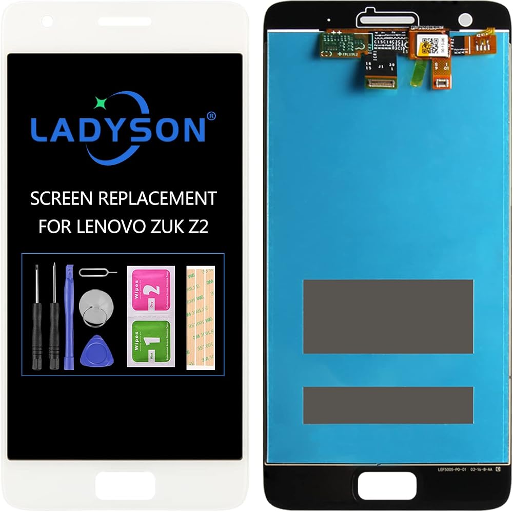 LADYSON Screen Replacement For Lenovo Zuk Z2 LCD Display Touch Screen Digitizer
