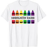 Kindergarten Teacher Crayon - CRAY Teacher T-Shirt for Men Women