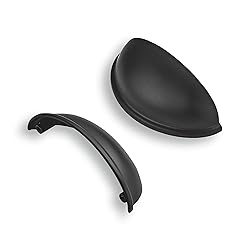 CABDM 2 Pack 3" Drawer Pulls Matte Black Cabinet