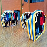 KINDEN Teamwork Games Group Learning Activity Fun Playing Run Mat for Kids and Adults Field Day Game