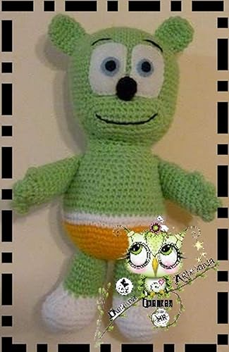 Dwayna Artesania Desings OSITO GOMINOLA AMIGURUMI ( BebÃ, crochet, ganchillo, muñeco, peluche, niño, niña, lana ): Amazon.fr: Handmade