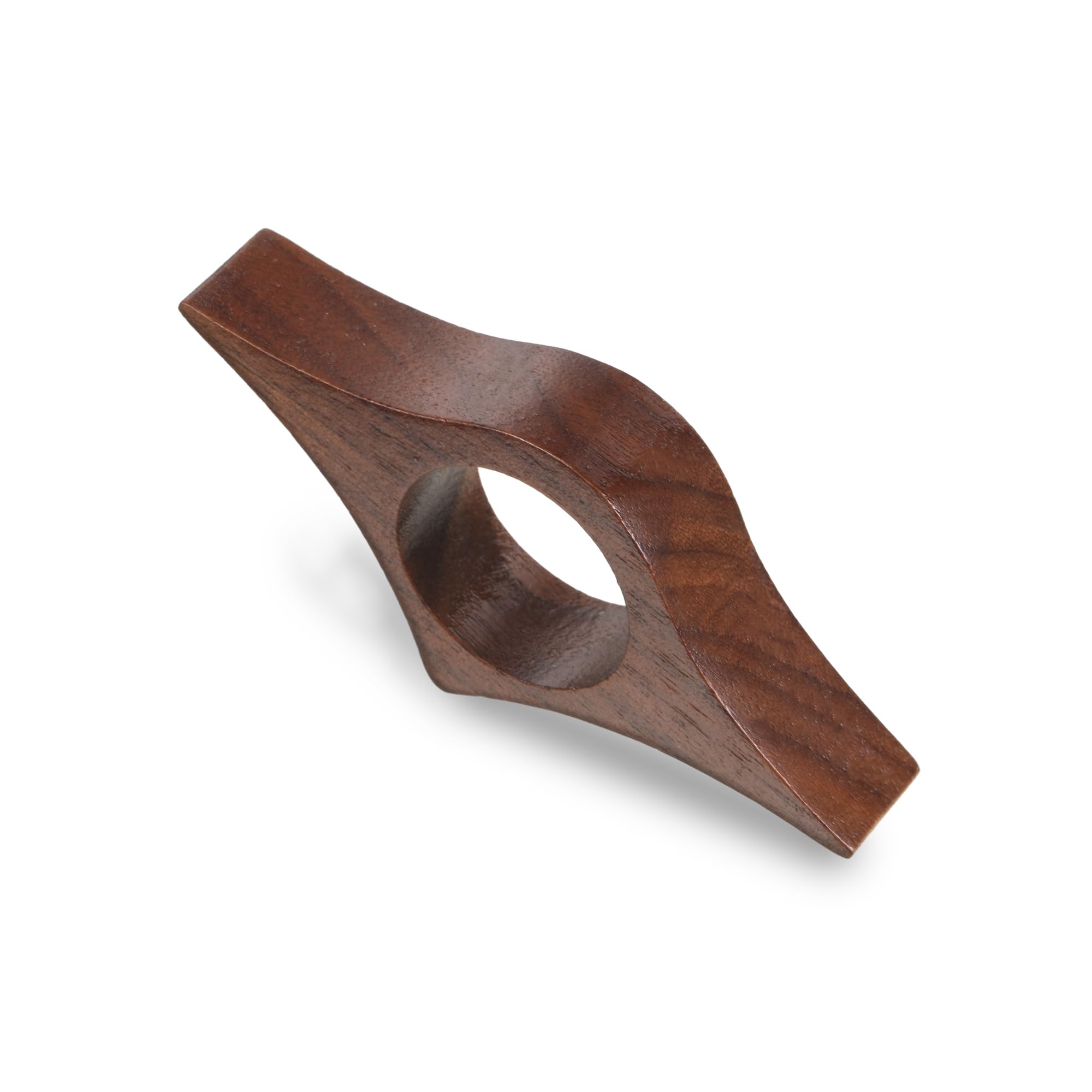 Book Page Holder, Handmade Natural Walnut Thumb Bookmark, Wooden Thumb Book Reader, Novel Reading Accessories Unusual Gifts for Readers, Book Lovers, Bookworm, Literary, Book Accessories