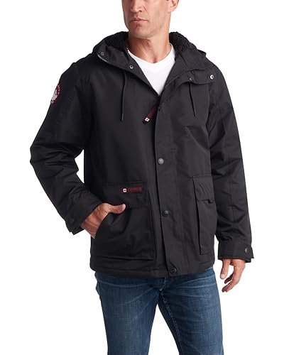 Mens Jacket Canada Weather Gear Fleece Jacket CANADA WEATHER GEAR