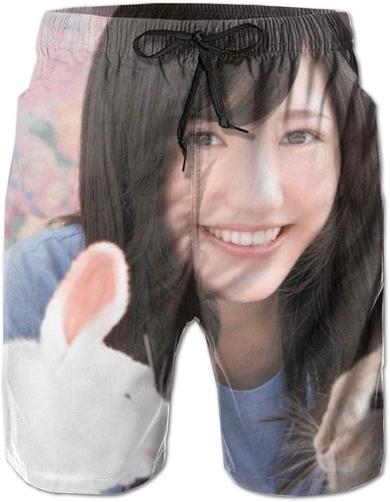 Amazon Co Jp 渡 麻友まゆゆ 5 3 メンズ 防水速乾 サーフトランクス ゴムウェスト 人気 海パン ショート おしゃれ 水着 速乾性 通気性 ゆったり 快適 ファッション 個性 ビーチパンツ ボーイズ サーフパンツ 水陸両用 服 ファッション小物