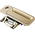 Exterior Outside Door Handle Front Driver Left Side Compatible with 1997 1998 1999 2000 2001 Toyota Camry 97 98 99 00 01 - Gold