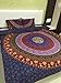 The Boho Street Range of Queen Size 100% Cotton Duvet Cover Sets with Pillow Covers, Indian Reversible Duvet Cover Quilt Cover Coverlet Bohemian Doona Cover Handmade 82