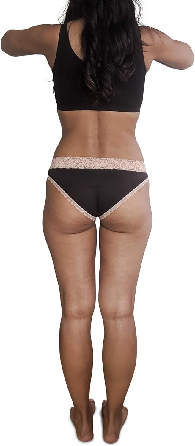 Sexy Basics Womens 12 Pack Bikini Panties Cotton-Spandex Lace Underwear/Ultra-Soft Cotton Stretch Underwear at  Women’s Clothing store