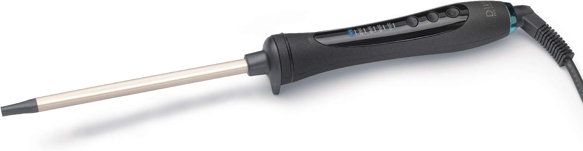 Diva Pro StylingMicro Stick Wand with Macadamia Argan Oil and Keratin Infused Ceramic Barrel, 640 g PRO306