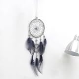 GZGRYTRC Boho Dream Catcher Wall Hanging for Boys - Handmade White Decor view 4