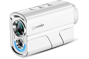 T200 Mini Golf Rangefinder with Slope,1000 Yards Rechargeable Rangefinder Golf, PNLC Display, 7X Magnification, 5.6oz Aluminu