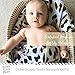 Baby Swaddle Blanket – Wild Design – 100% Organic – Cotton Muslin by Bondi Beach Baby