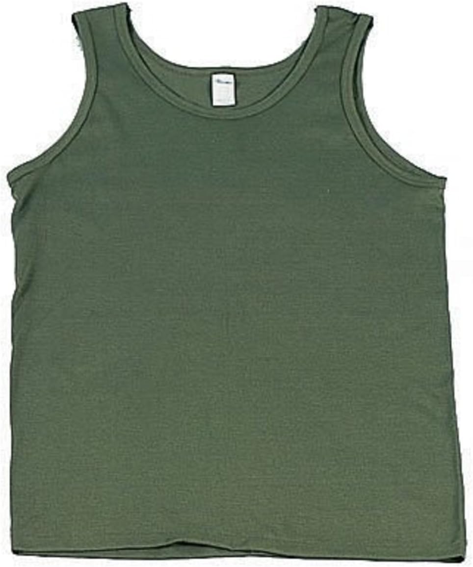 6701 Olive Tank Top - SMALL