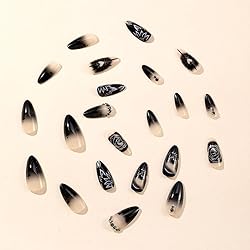 Halloween Press on Nails Medium Almond Fake Nails