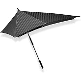 OMBRELLO SENZ XXL PIN STRIPES BLACK